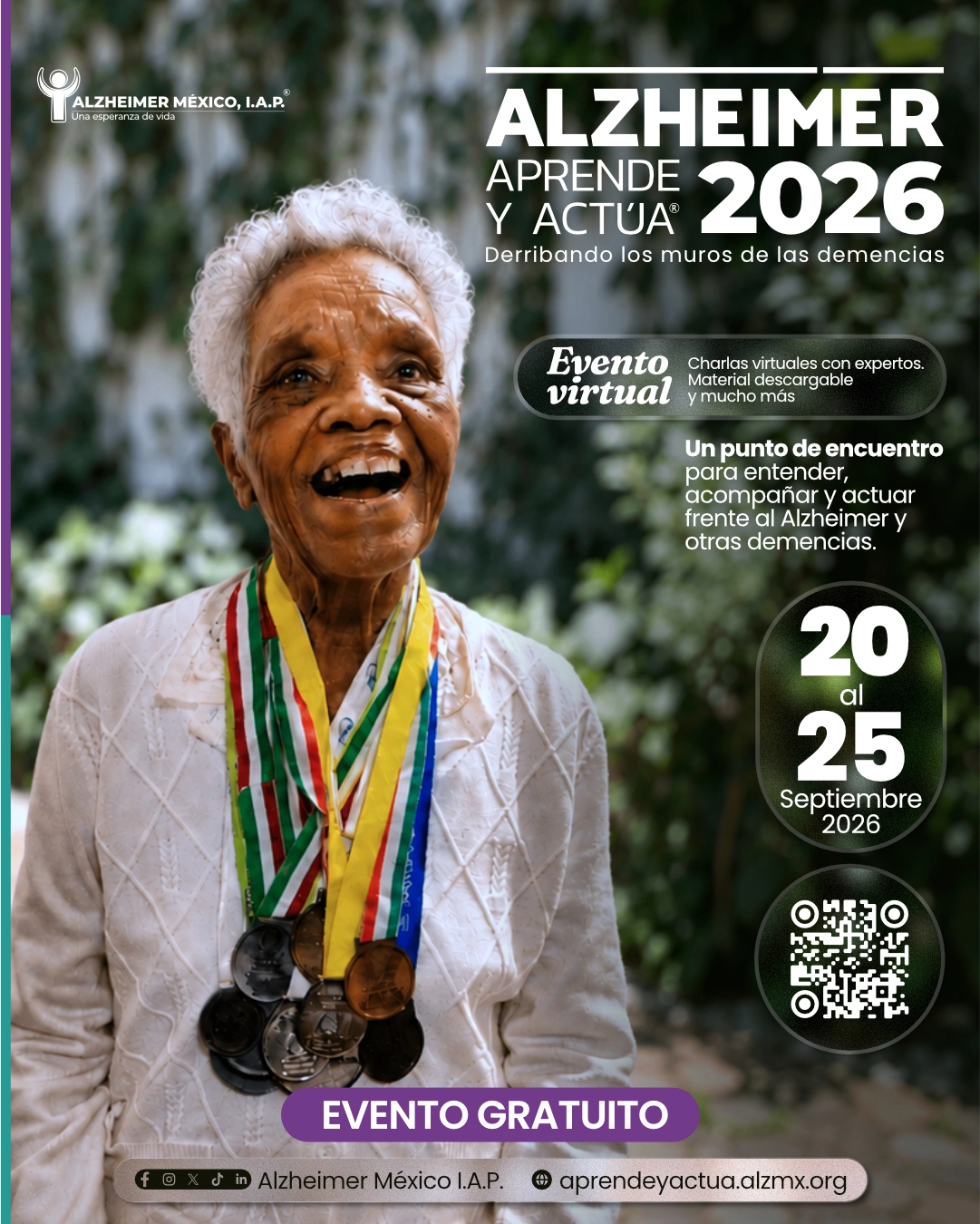 Cartel Alzheimer Aprende y Actúa 2026